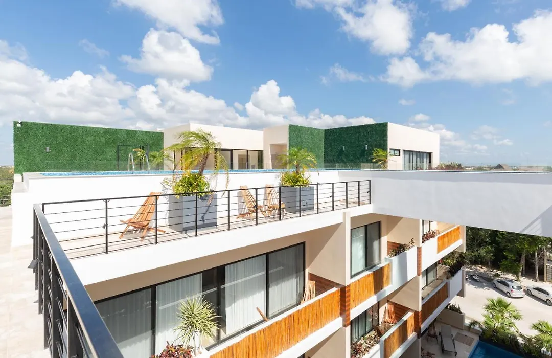 Great Condo In Aldea Zama With Plunge Pool And Movie Theater In The Complex-1