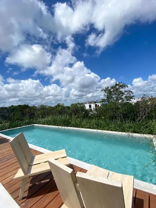 Villa In Aldea Zama With Private Pool-Transportation Included!-1