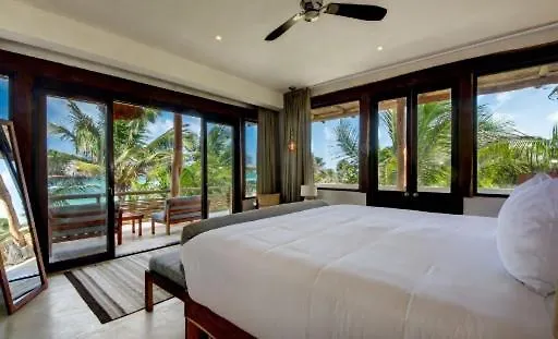 Beachfront Chuku House In Tulum Beach-1