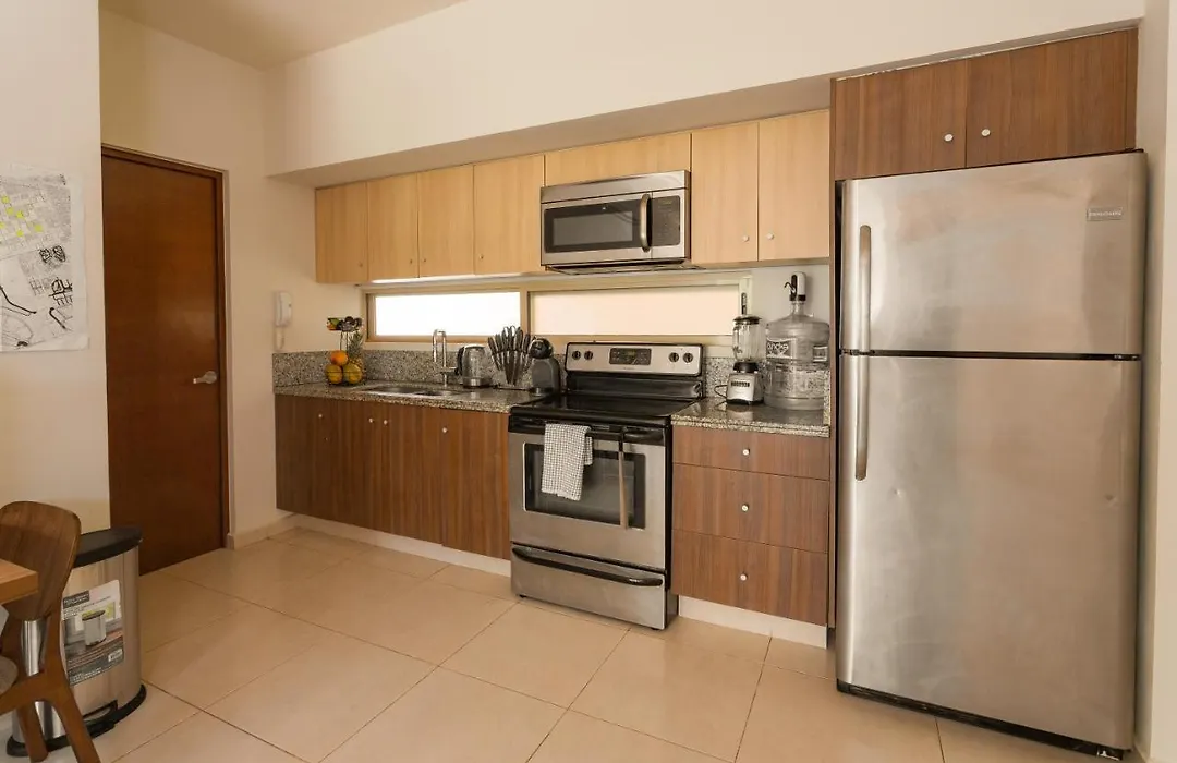 Modern & Spacious Apartment - Aldea Zama - Pool-1