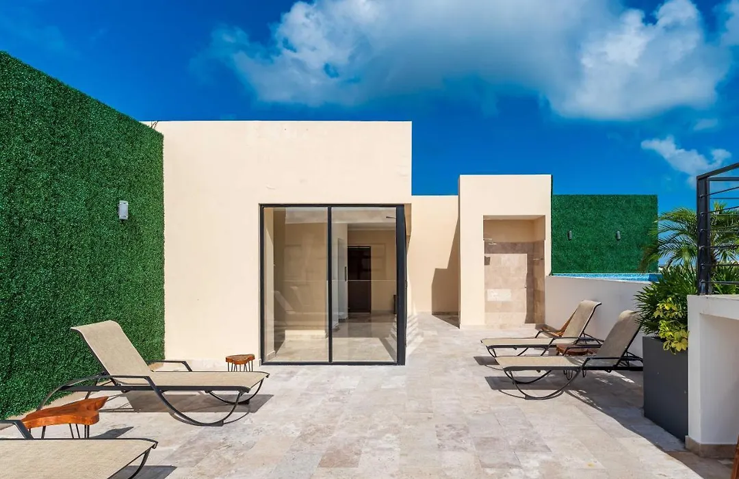 Tulum Promo 2Br With Rooftop Pool, Gym And Free Bikes-1