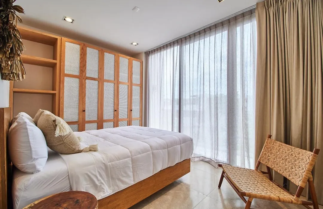Two Fancy Apartments One Deal In Aldea Zama Rooftop With Plunge Pool, Shared Pool & Gym-1