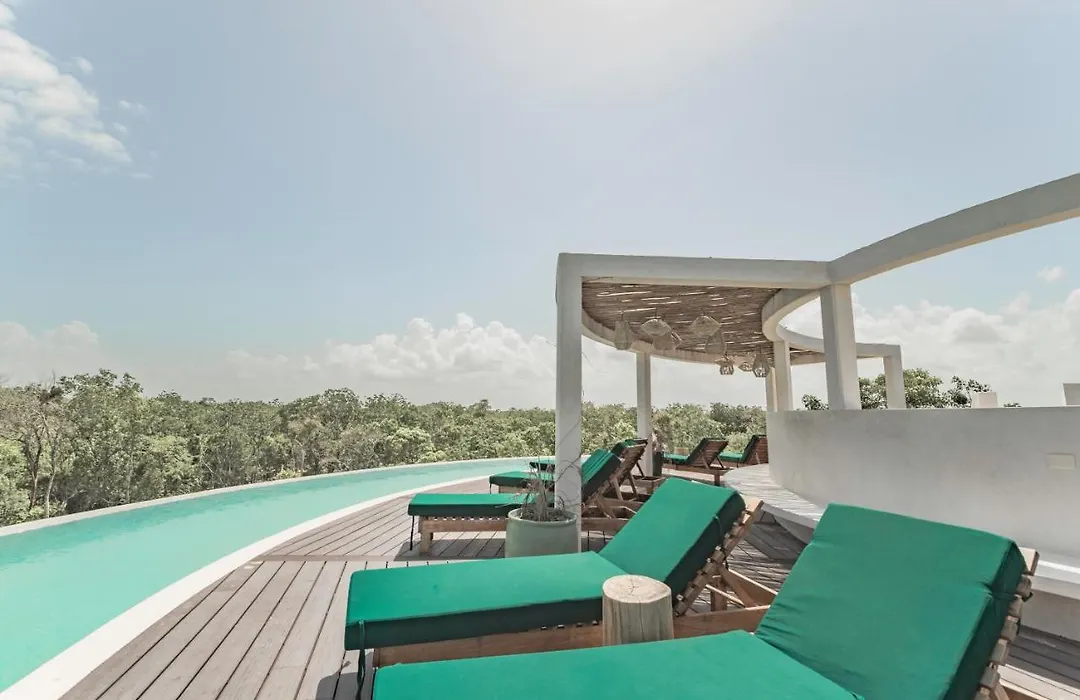 Lovely & Peaceful Studio In Tulum Plunge Pool, Backyard, Sunroof & Pool Great Amenities-1