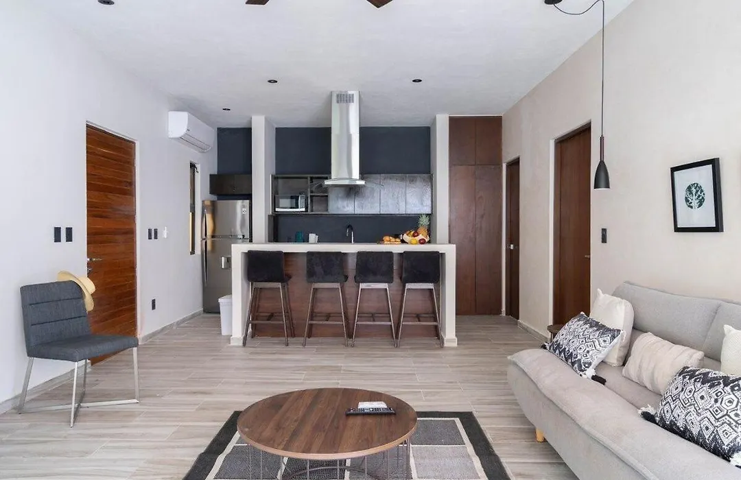Cozy 1Bbrm +Garden And Private Pool Aldea Zama-1