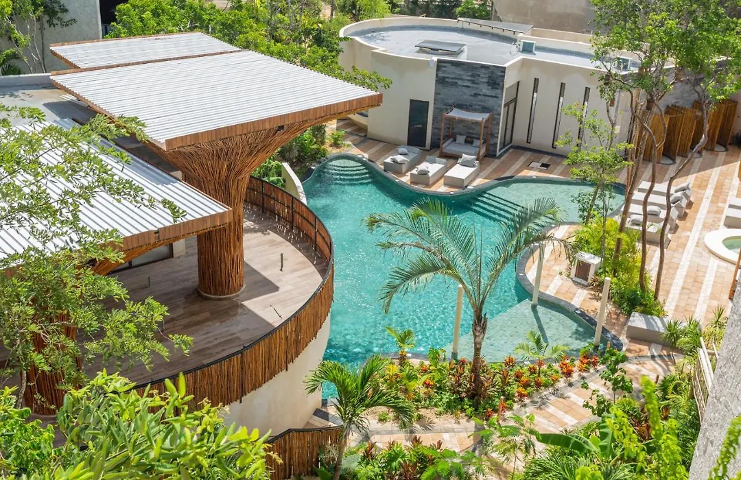 Spectacular & Modern Studio Tulum Shared Swimming Pool & Terrace Nice Amenities-1