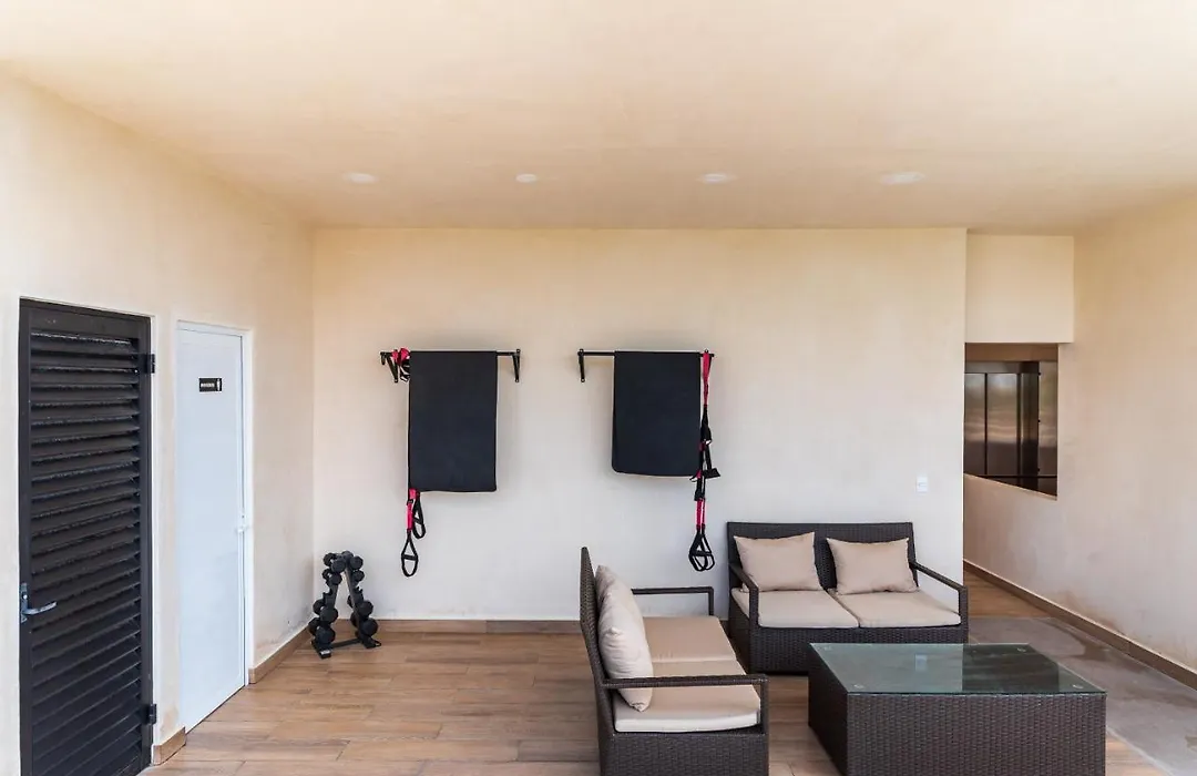 Astonishing Apartment In Aldea Zama With Breathtaking Shared Pool, Bikes, Grill & Sun Loungers-1
