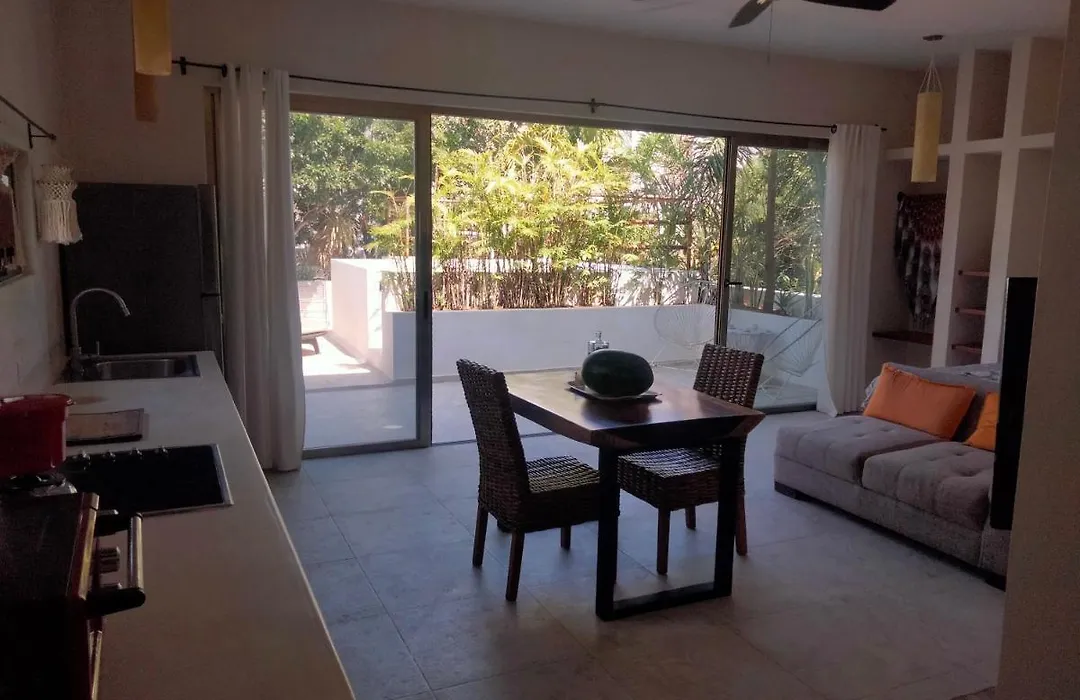 Estudio En Jungle Rooftop Con Terraza Y Alberca Privada Aldea Zama-1