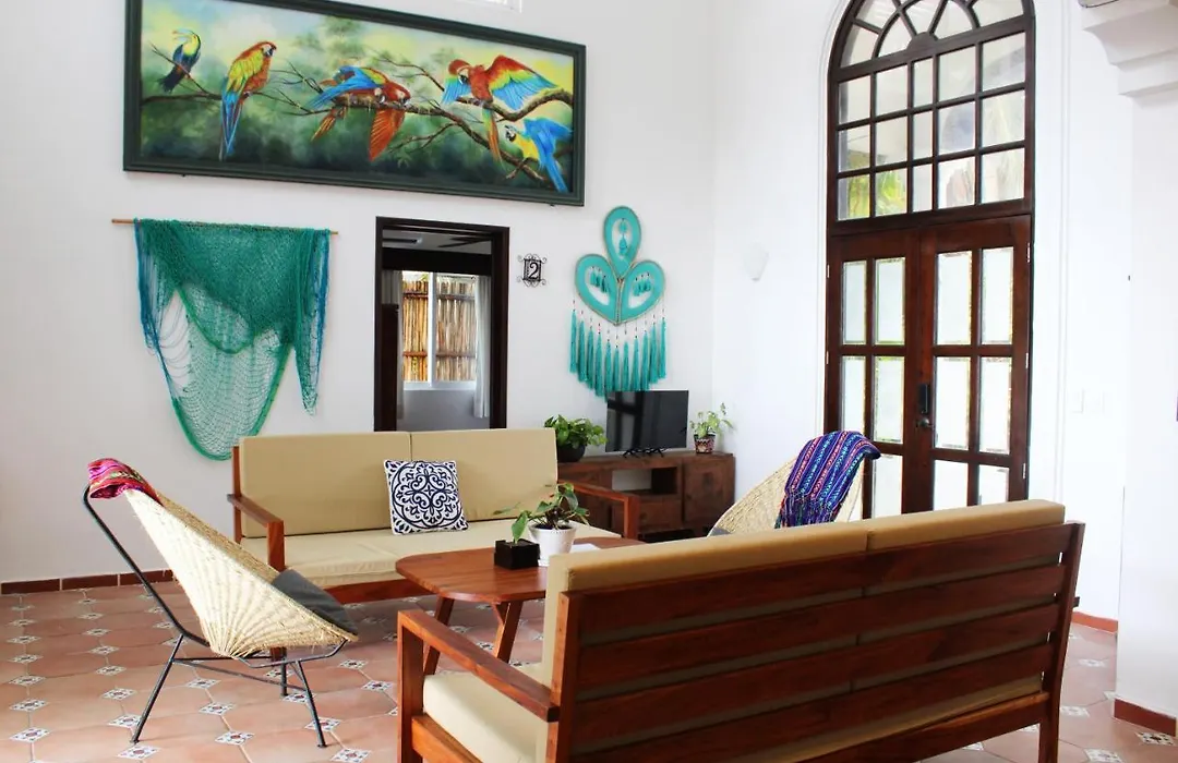 Casa Caracol Oceanfront Sandy Beach In Neighborhood With 24 Hr Security-1