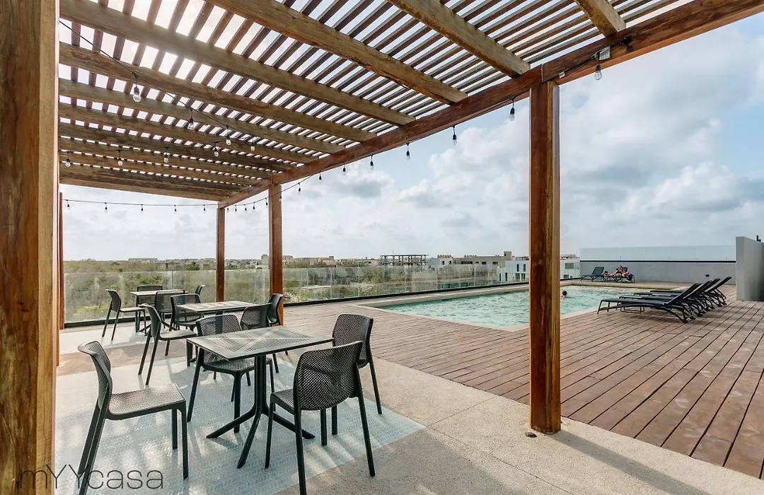 Stylish Rooftop With Pool & Jungle View In Tulum - Palalma 31-1