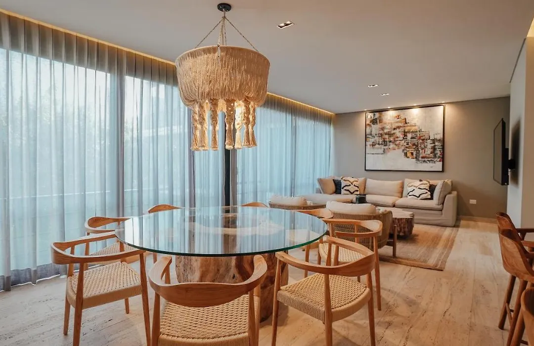 Exclusive And Stunning 3 Bd Apartment Jungle View Flat In Tulum-1