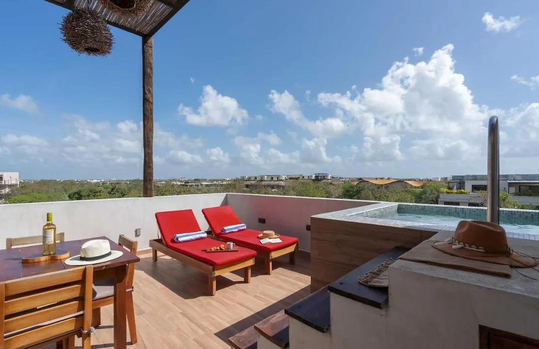 Departamento Tulum Penthouse-1