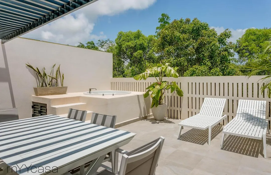 Private Jacuzzi, Rooftop & Pool, Tulum Vibes Apartment - Coba Edena-1