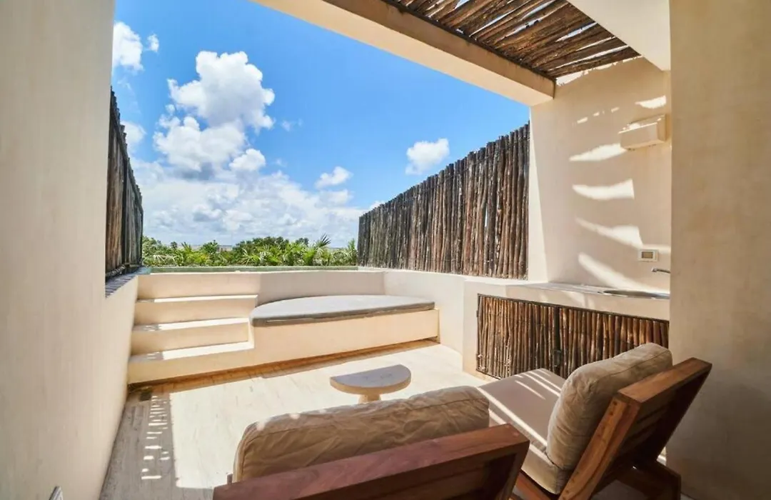 Disfruta De Tulum En Aldea Zama Apartamento Con Piscina Privada Y Seguridad 24 7-1