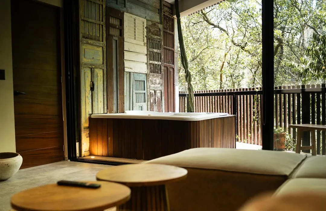 Stylish & Luxury Penthouse & Apartment, Private Pool, Private Hot Tub, Terrace And Roof Top At Tulum Jungle-1