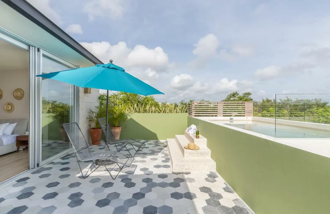 Casa Selva 1Br Magical Jungle Rooftop With Private Pool At Aldea Zama-1