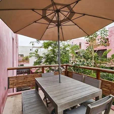Pool & Private Terraza Close To The Beach In Tulum - Querido 4-2