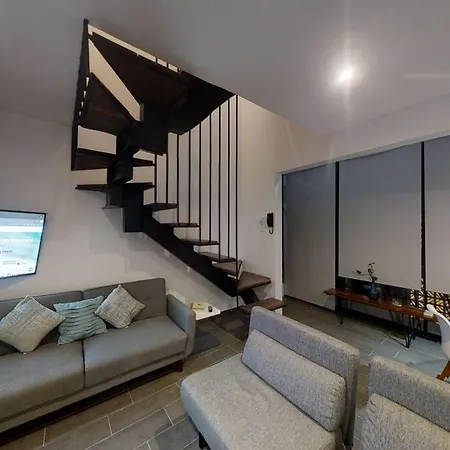 Private Pool Colibri Penthouse 1Bd 1Bth Free Gym Bbq Mins From Downtown By Mint Tulum-2