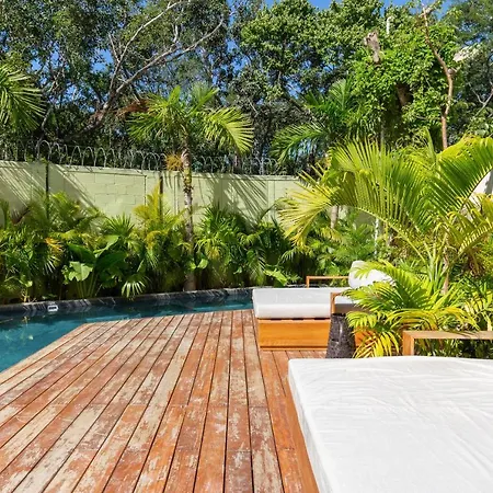 Stylish Bungalos Village Apartment By Lockey With Jungle Garden In Gated Community Of Aldea Zama-3