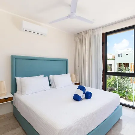 Great Condo In Aldea Zama With Plunge Pool And Movie Theater In The Complex-3