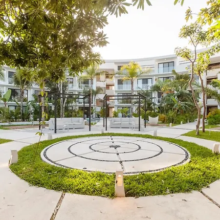 Estudio Tranquilo En La Veleta Con Jardin, Alberca, Gimnasio Y Cerca Del Centro De Tulum A111-3