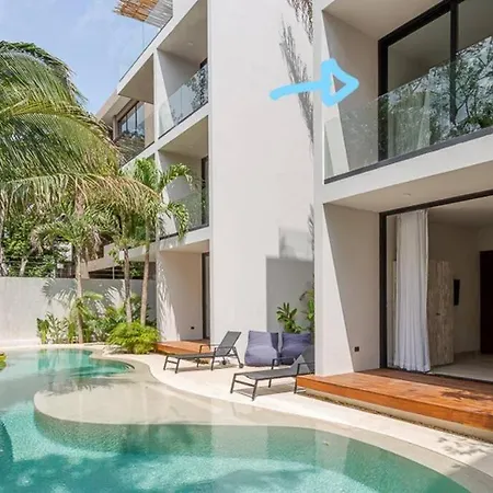 Amazing King Bed Apartment Xante Aldea Zama-3