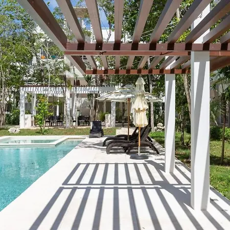 Brand New Apartment, Pool, Gym And Yoga Deck At Tao Tulum By Greenwood-2