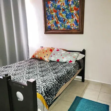 Lindo Departamento Amoblado De 2 Habitaciones A 7 Min Del Centro De Tulum Y De Los Cenotes Cocina Equipada Aire Acondicionado Smart Tv Alberca Parking Gratuito Internet Areas Verdes-2