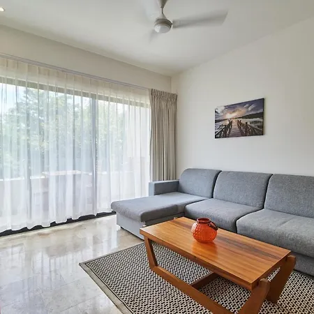 Tropical & Charming Apartment In Tulum With Lounge Area, Gym, Pool, Balcony & Nice Amenities-3
