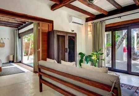 Beachfront Chuku House In Tulum Beach-2