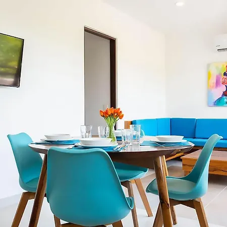 2 Bedroom Apartment Seaside At Lote 49 Akumal By Spot Rentals-3