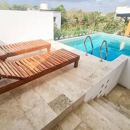S 201 Eli Sunset Luxury Studio In Aldea Zama, Fast Wifi-2