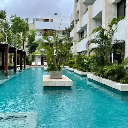 Omara 203 Apartment Tulum, Aldea Zama, Terrace-3
