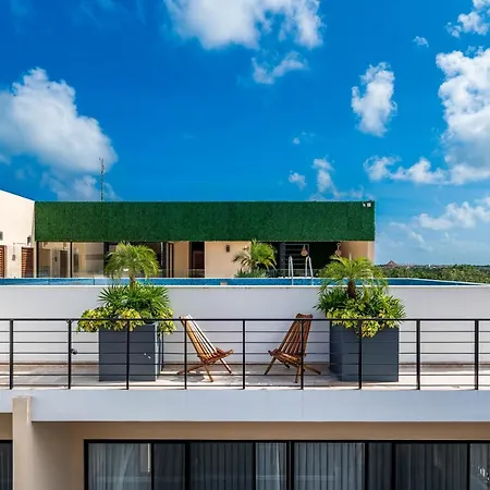 Tulum Promo 2Br With Rooftop Pool, Gym And Free Bikes-3