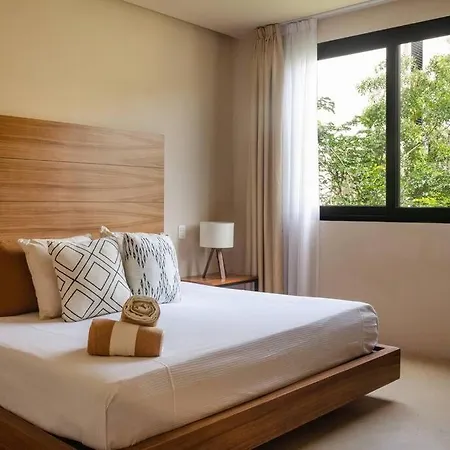 Lux. 1Br King Bed, Starlink Wifi, Aldea Zama Tulum-2