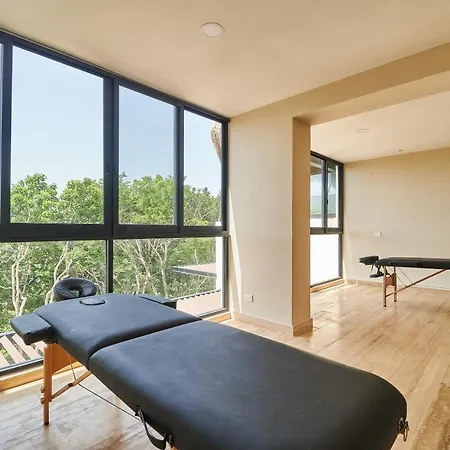 Stunning & Peaceful Apartment Aldea Zama Kids Club, Campfire, Jacuzzi & Rooftop Pool-3