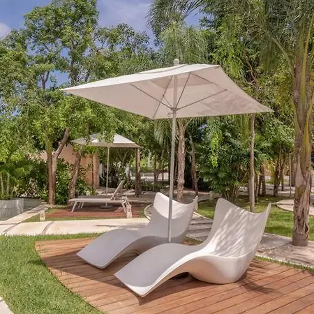 Amplio Departamento Con Alberca Swim-Up-3