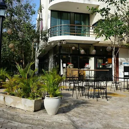 1Br De Lujo W/Gym & Rooftop Pool Aldea Zama Tulum-3