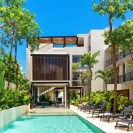 New Tulum Luxury 2Brbath With Private Pool Heart Of La Veleta-3