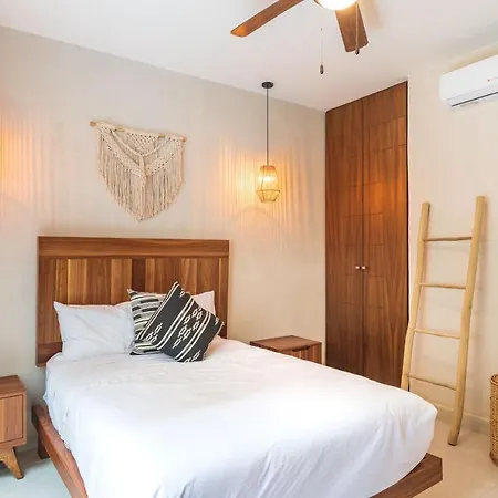 Majestic & Fantastic Double-Floor Apartment In Aldea Zama With Plunge Pool, Solarium, Rooftop Pool, Grill & Lounge-2