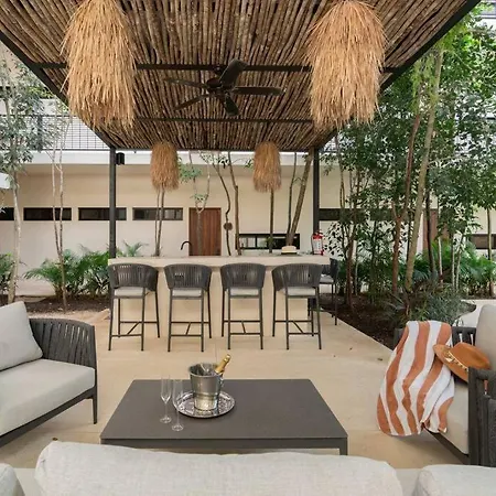 New Cozy 3 Bdr 3 Bathrooms Private Pool Aldea Zama-2