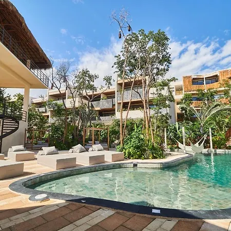 Two Studios & One Apartment In One Tulum Private Plunge Pool & Terrace Ideal For Families-3
