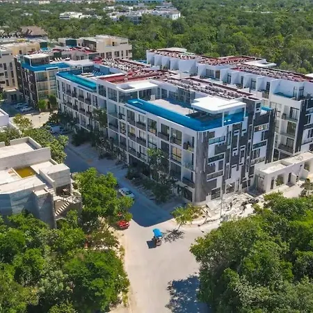 New!Estudio En Tulum, Piscina, Gym, Wifi, Cocina-2