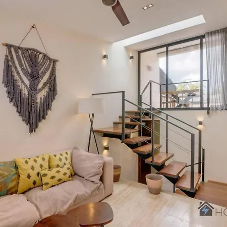 Luxurious Villa In Tulum With Private Pool & Terrace - Bungalow Luxury-2