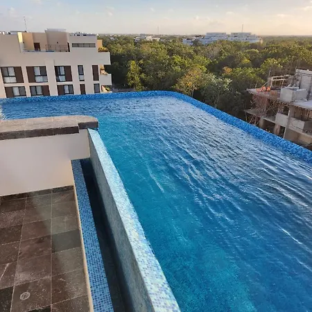 Luxury Studio, Aldea Zama, Elle Residence 108-3
