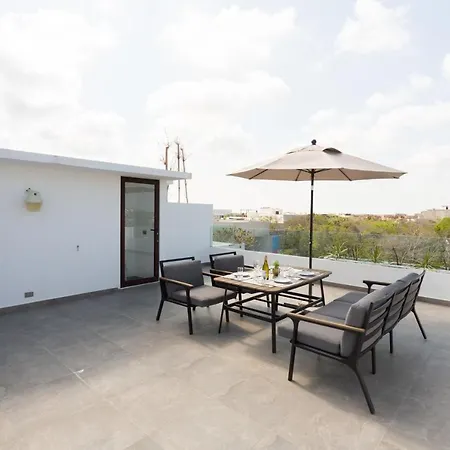 Quinto Sol 18 - Apartment Near Beach - Rooftop Pool - Aldea Zama-2
