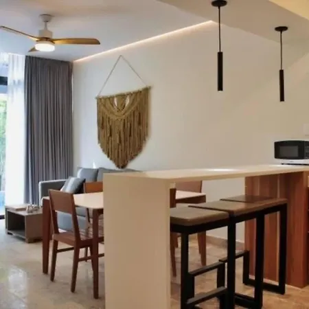 Apartment With Private Pool & Rooftop In Aldea Zama Tulum-2