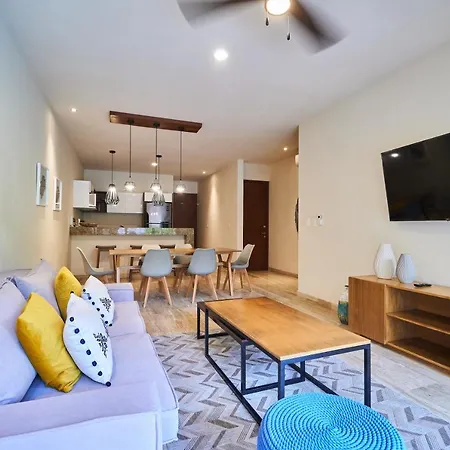 Impressive Apartment Aldea Zama Terrace With Swim-Up Palapa, Sun Loungers & Shared Pool-2