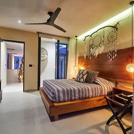 Exclusive House In Tulum With Pool, Rooftop, Grill, Sun Loungers, Artificial Cenote & Nice Amenities-3