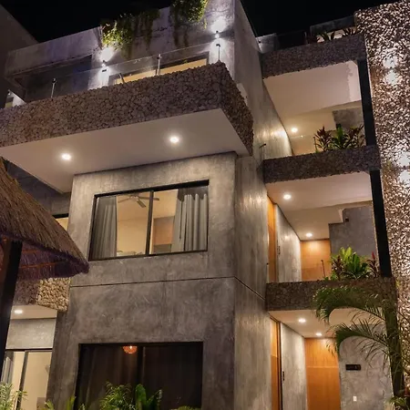 Gorgeus Xentum Apartments Complex In Tulum Pool Garden By Yeah-3