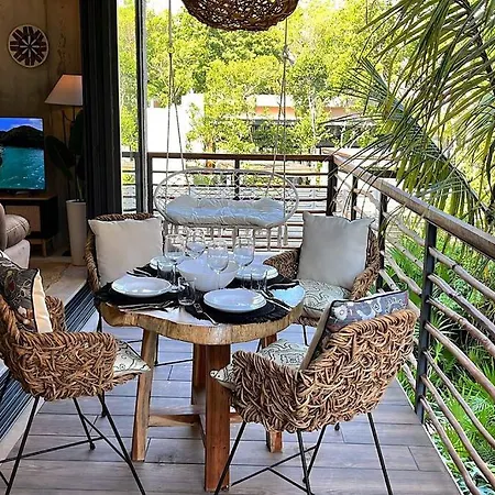 Apartamento De Lujo Con Cenote Natural Infinity Pool Gym Spa-3